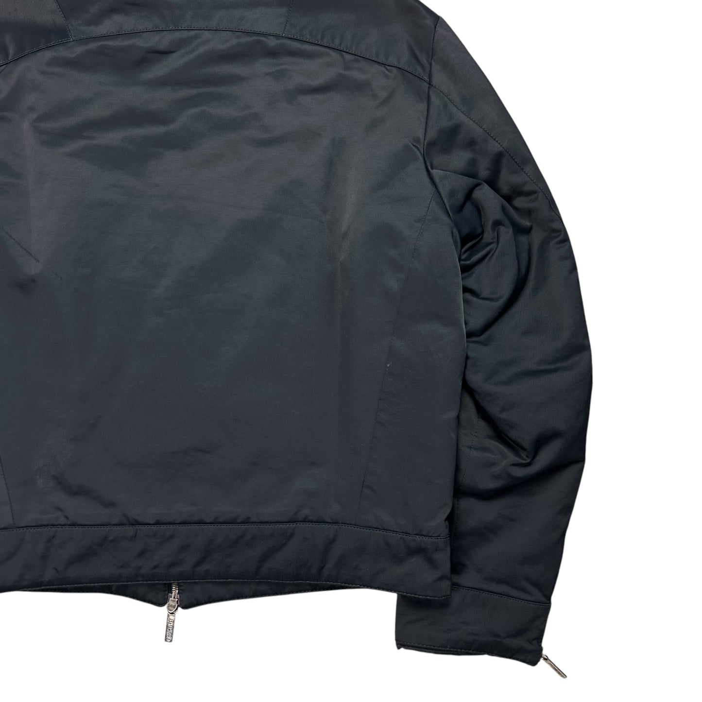 Dirk Bikkembergs Coated Double Hooded Zip Jacket