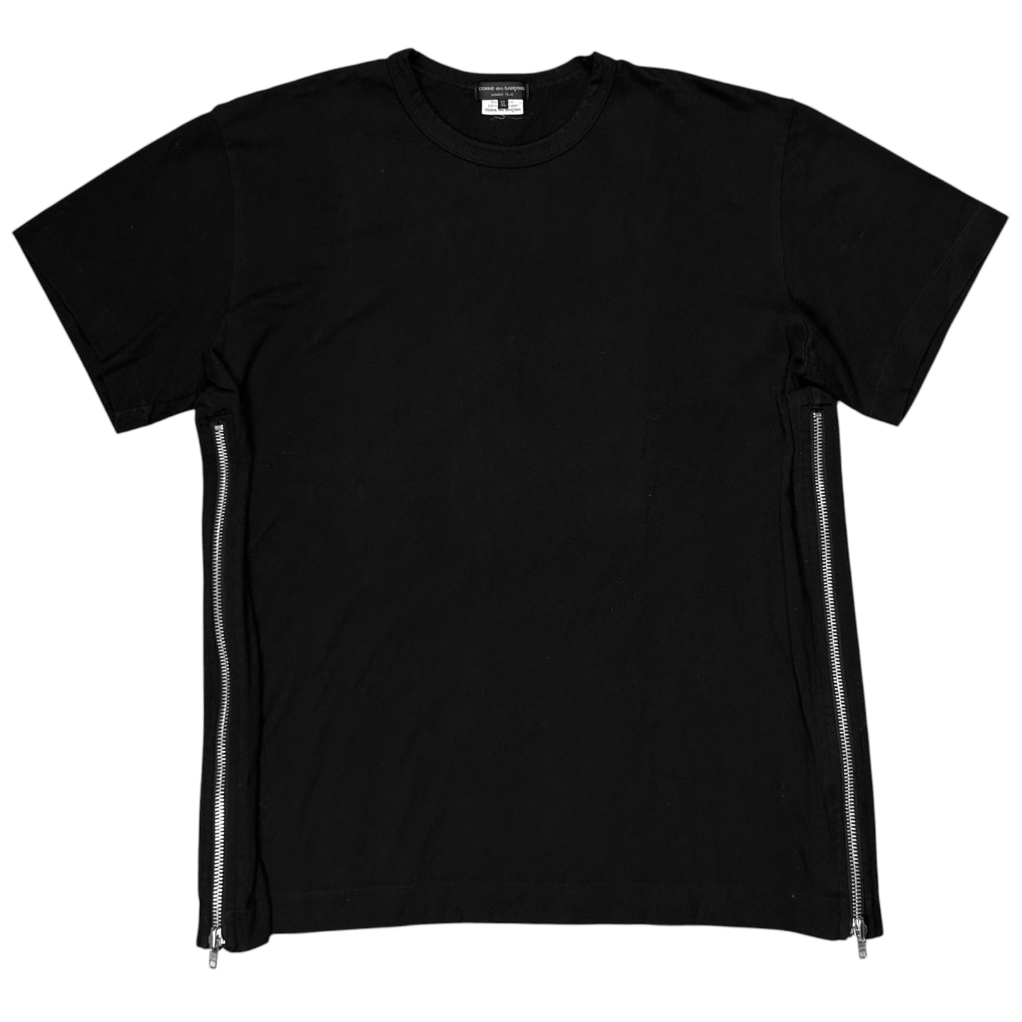 Comme des Garcons Homme Plus Side Zip T-Shirt - SS21