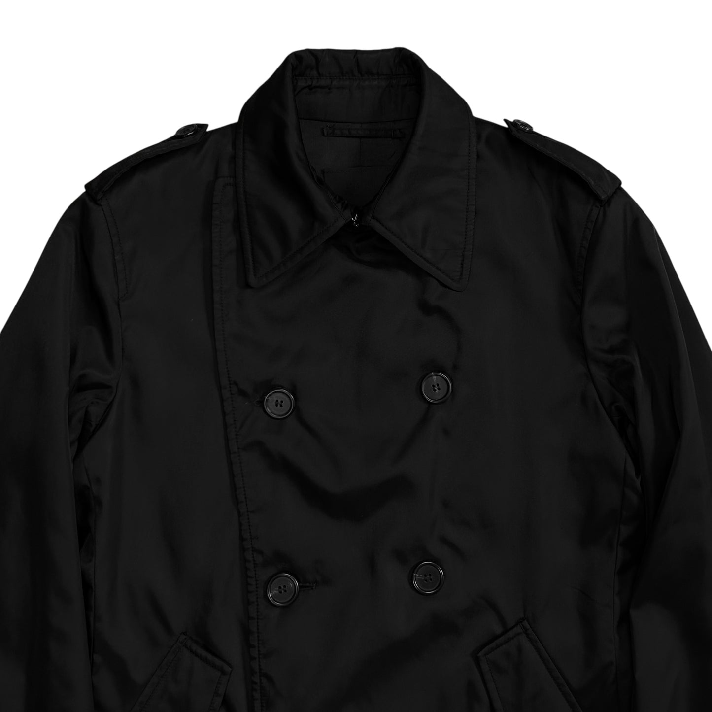 Prada Double Breasted Trench Jacket - AW08