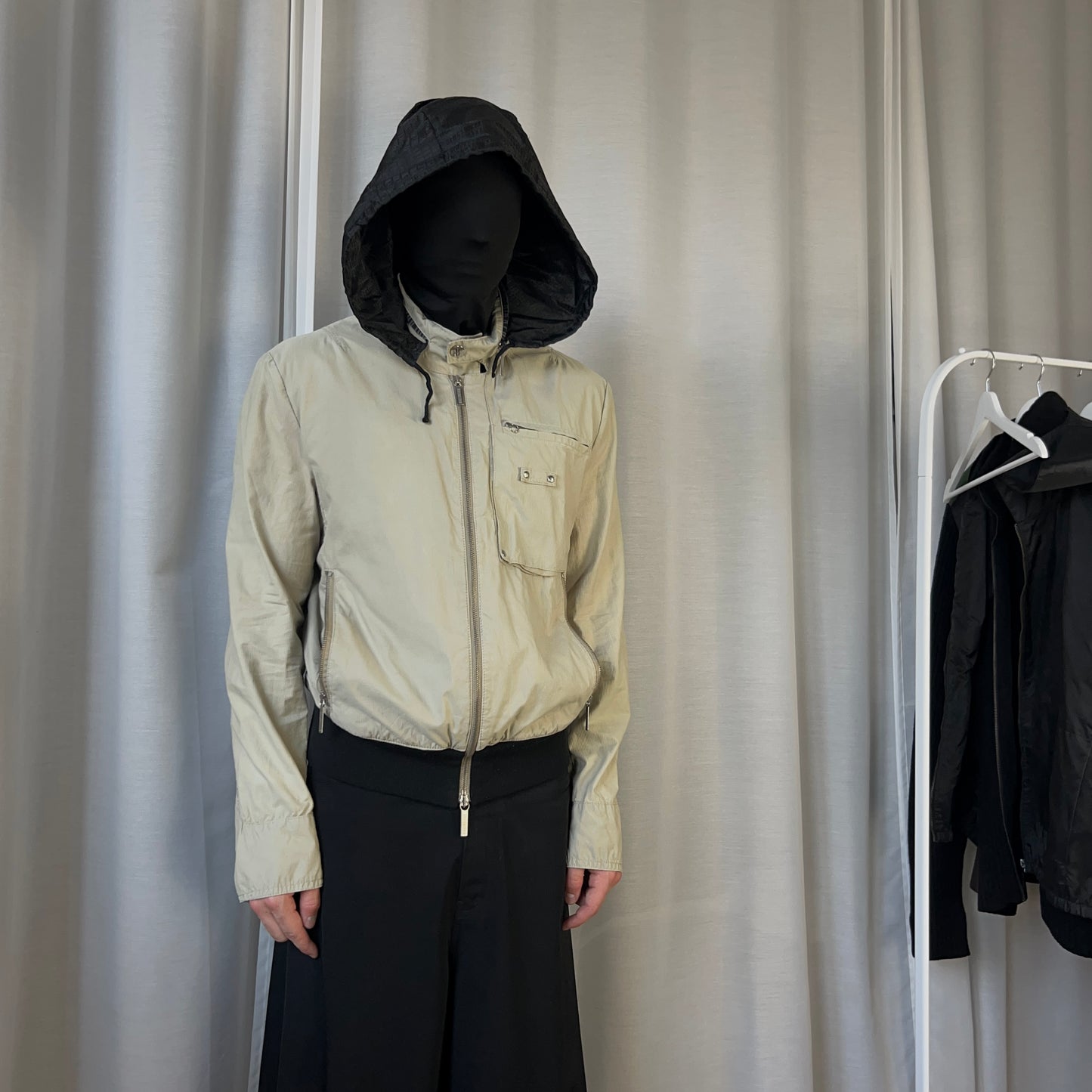 Dirk Bikkembergs Utility Zip Flight Jacket