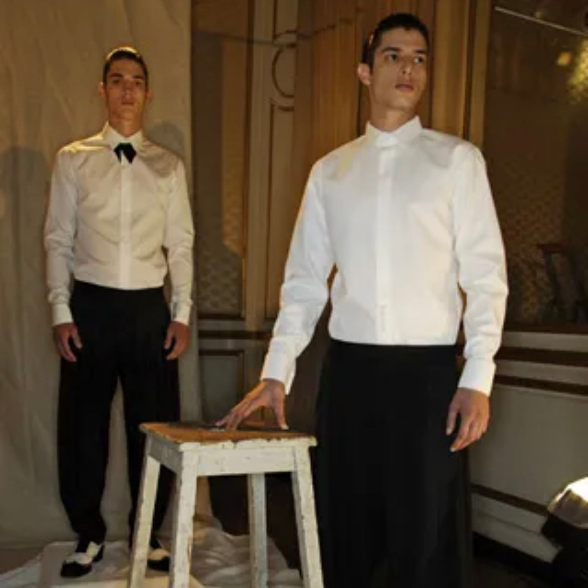 Dior Homme Sailor Button Dress Shirt - SS08