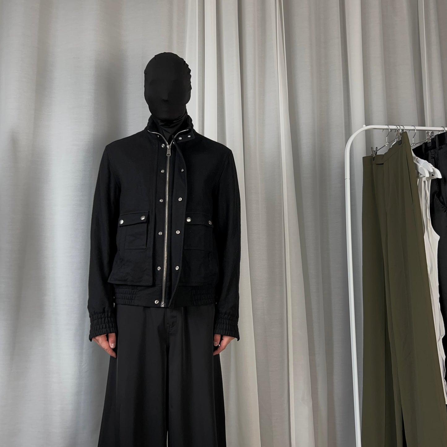 Dior Homme Cargo Flight Stud Wool Jacket - AW08