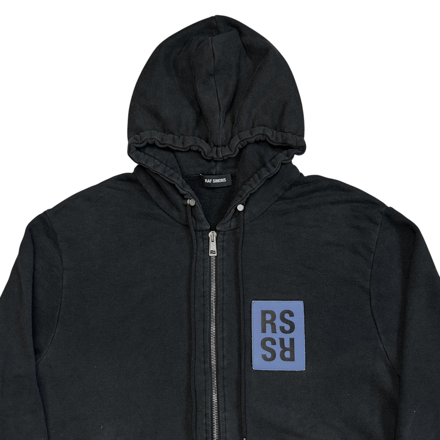 Raf Simons Newspaper RS Zip Hoodie - AW15