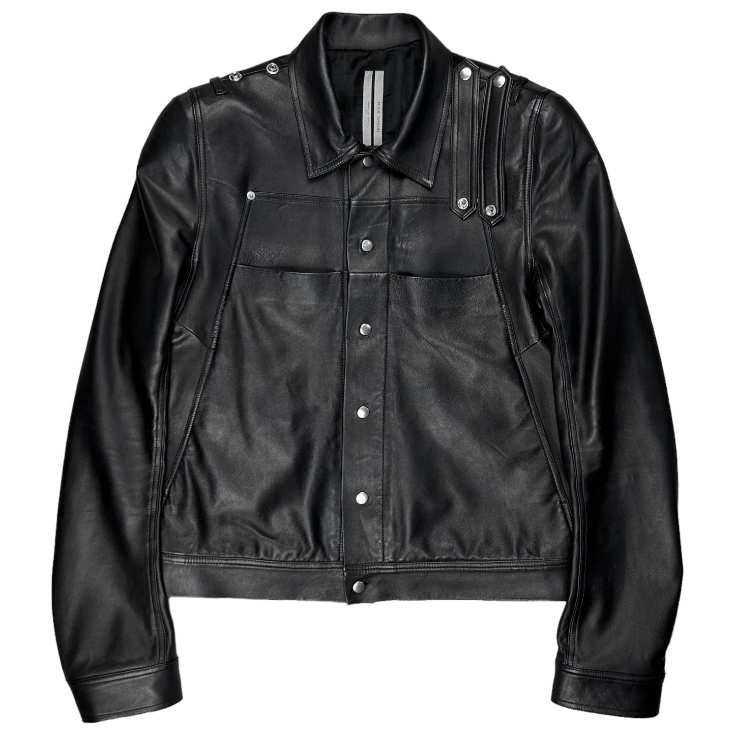 Rick Owens Babel Leather Jacket - SS20