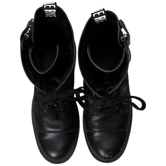 Dirk Bikkembergs Dual Tongue Zip Combat Boots