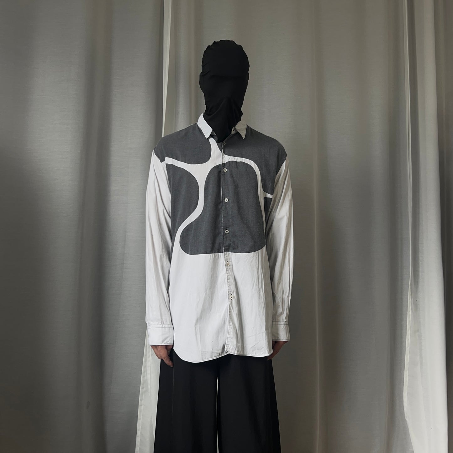 Commes Des Garcons Shirt Morph Print Shirt