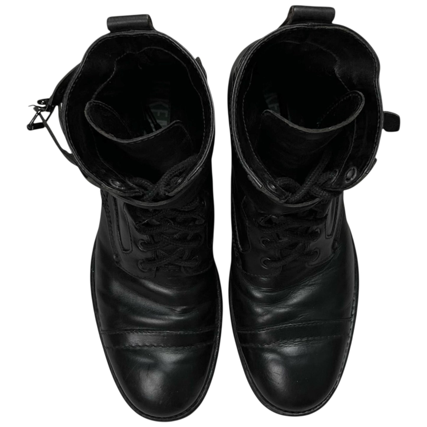 Dirk Bikkembergs Dual Belt Combat Boots