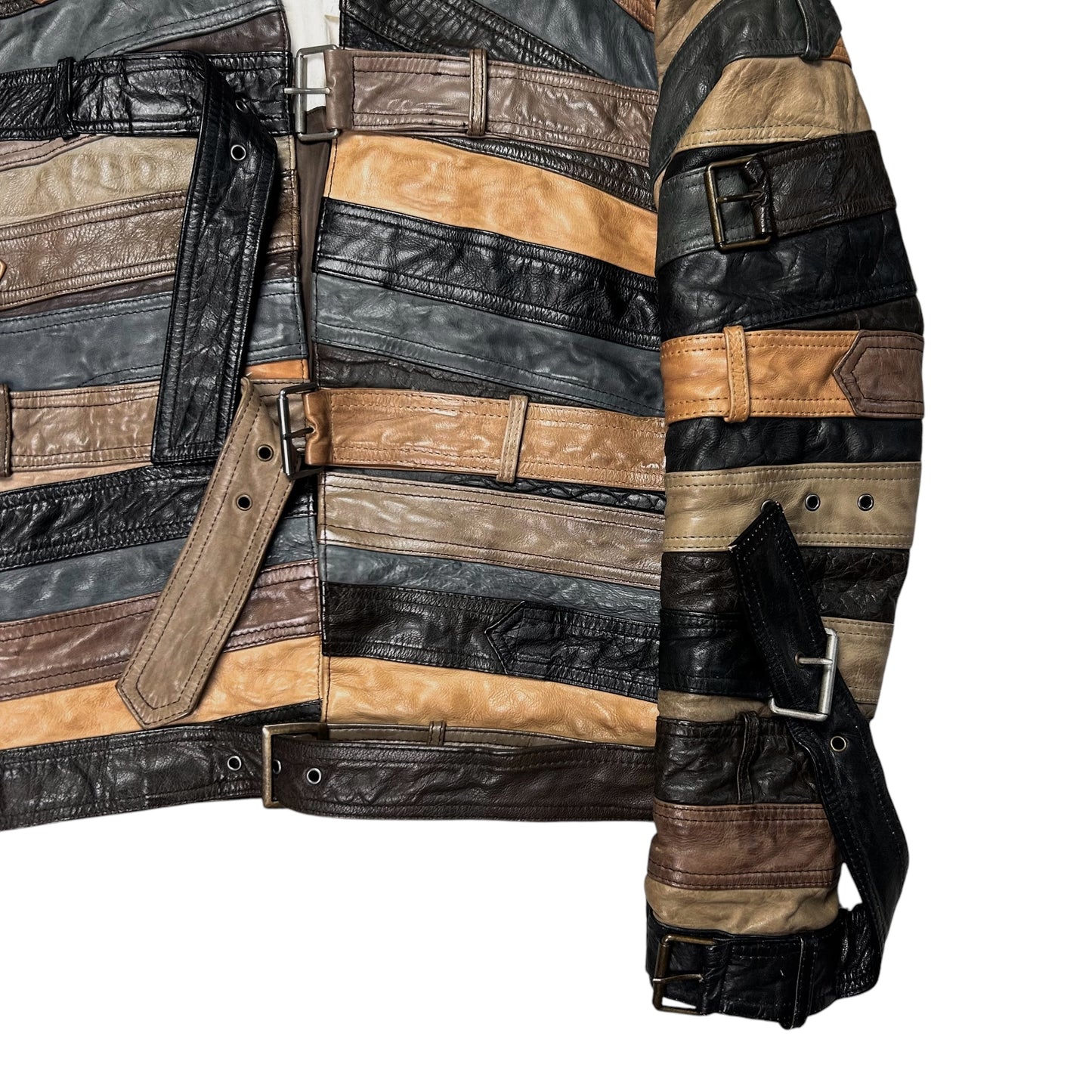 Maison Martin Margiela x H&M Belt Leather Jacket - AW12