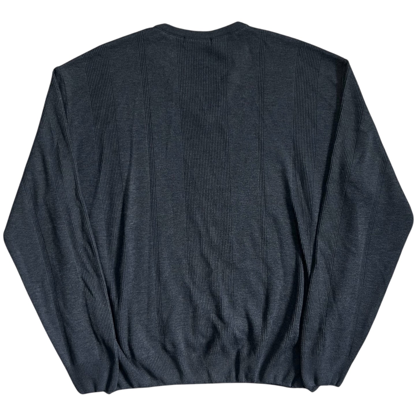 Ann Demeulemeester Rib Decorated V-Neck Knit Sweater
