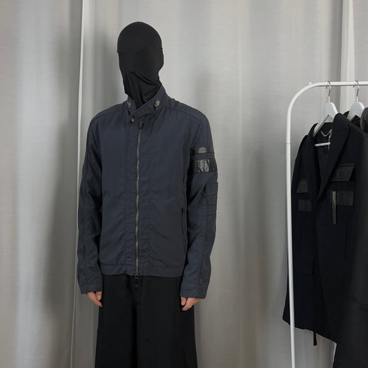 Dirk Bikkembergs Hook Collar Racing Jacket