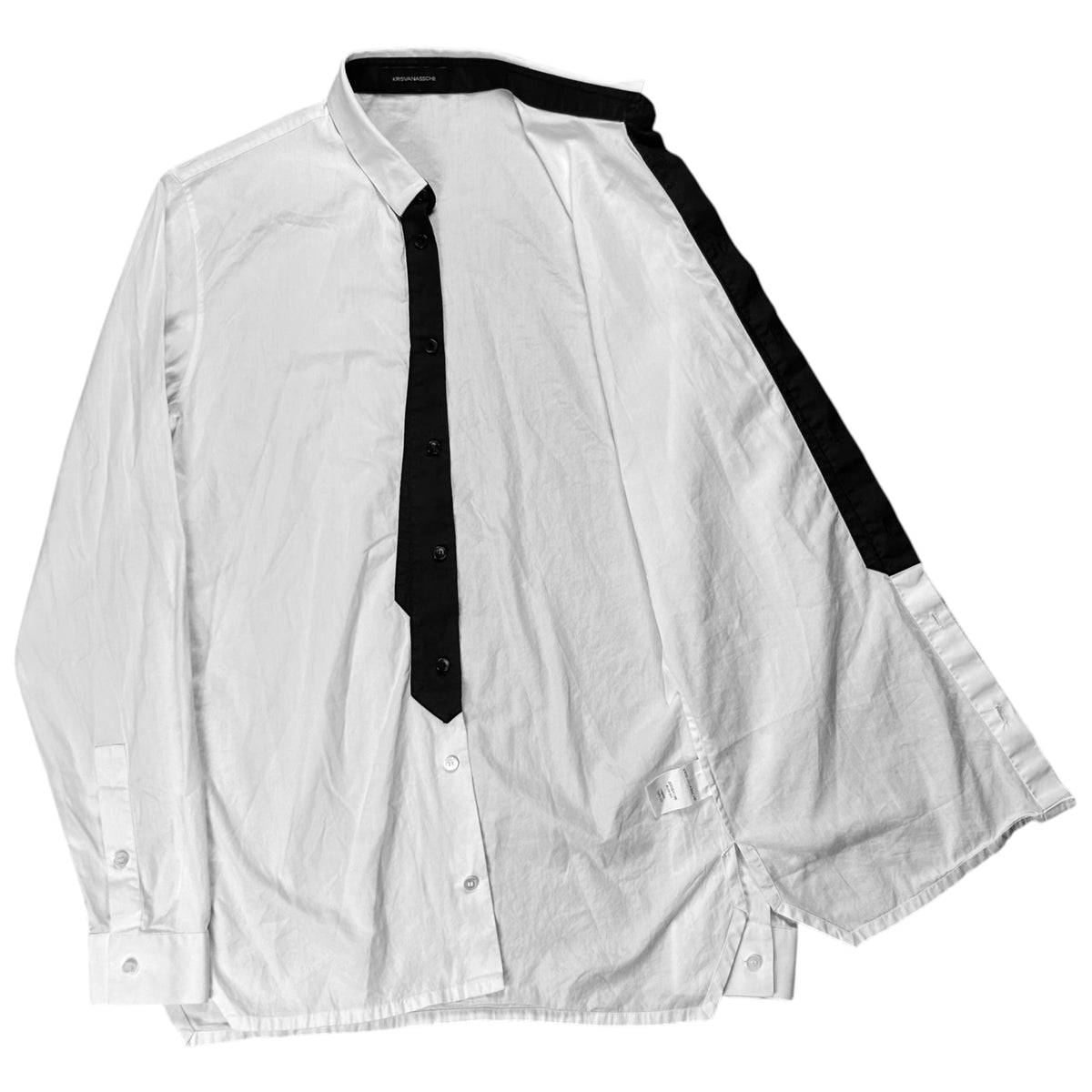 Kris Van Assche Trompe l'Oeil Tie Shirt - SS09