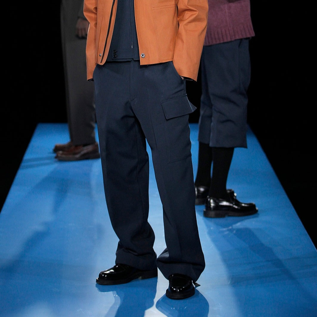 Mackintosh 0003 Waist Buckled Cargo Trousers - AW18
