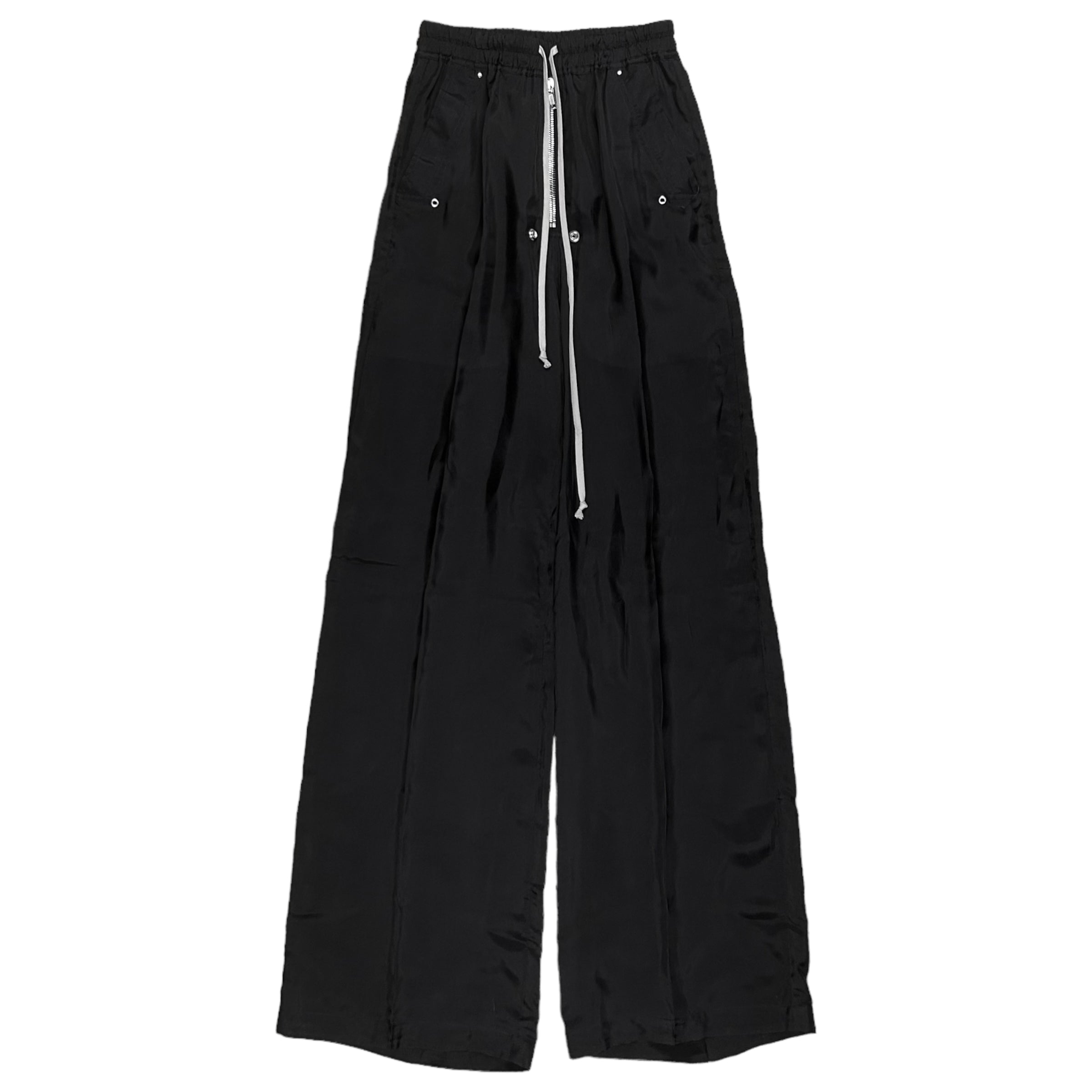 Rick Owens Bela Zip Satin Trousers - SS23 – Vertical Rags