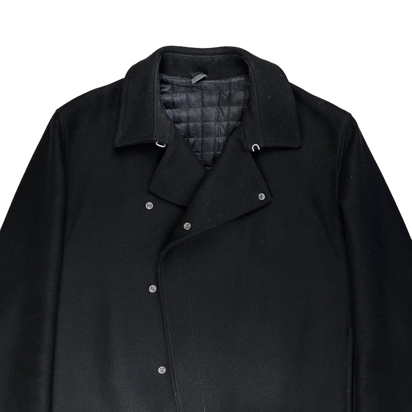 Dior Homme Snap Button Biker Wool Jacket - AW09