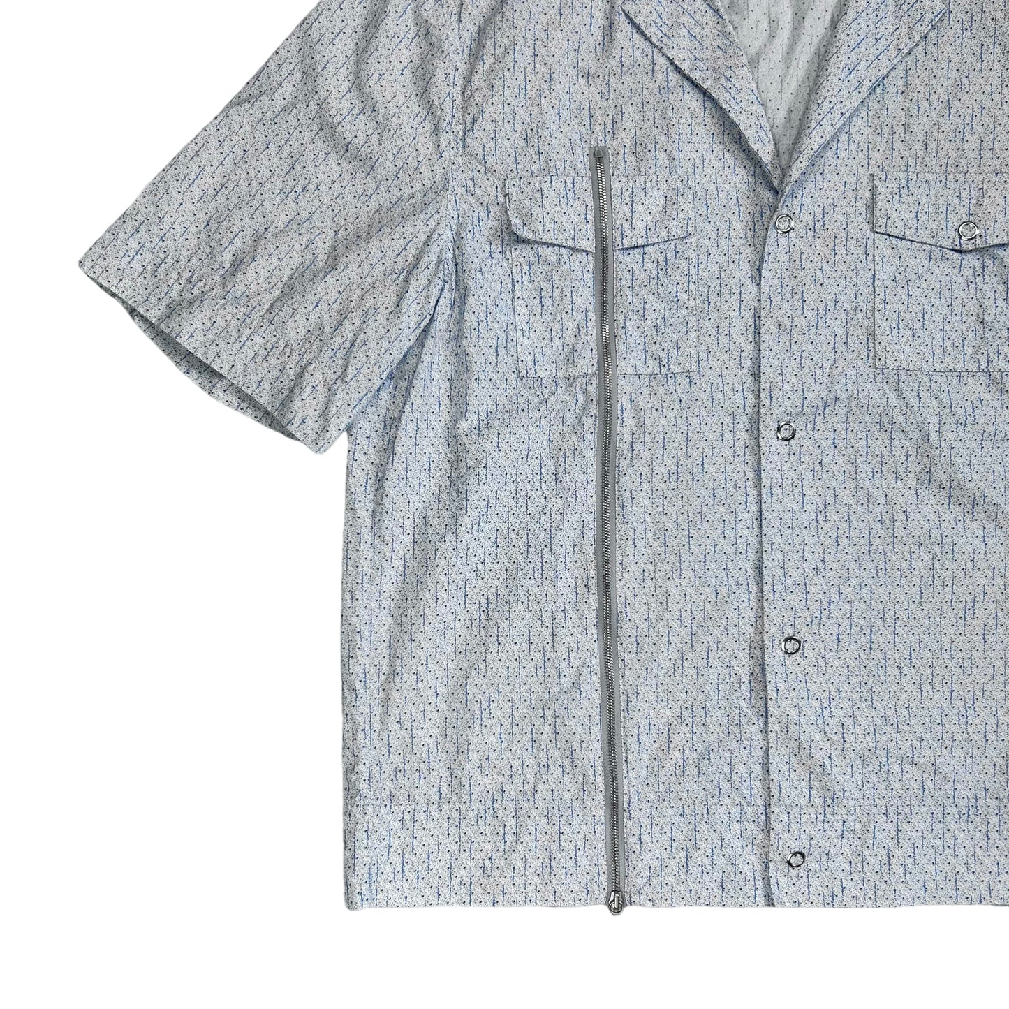 Maison Margiela Zip Camp Collar Shirt - SS16