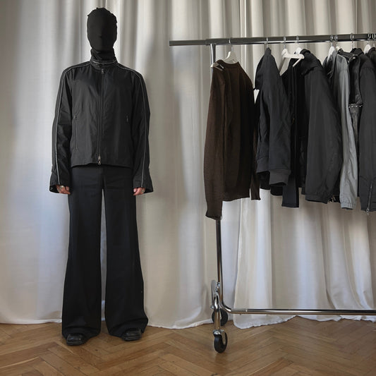 Prada Piped Moto Zip Jacket - SS06