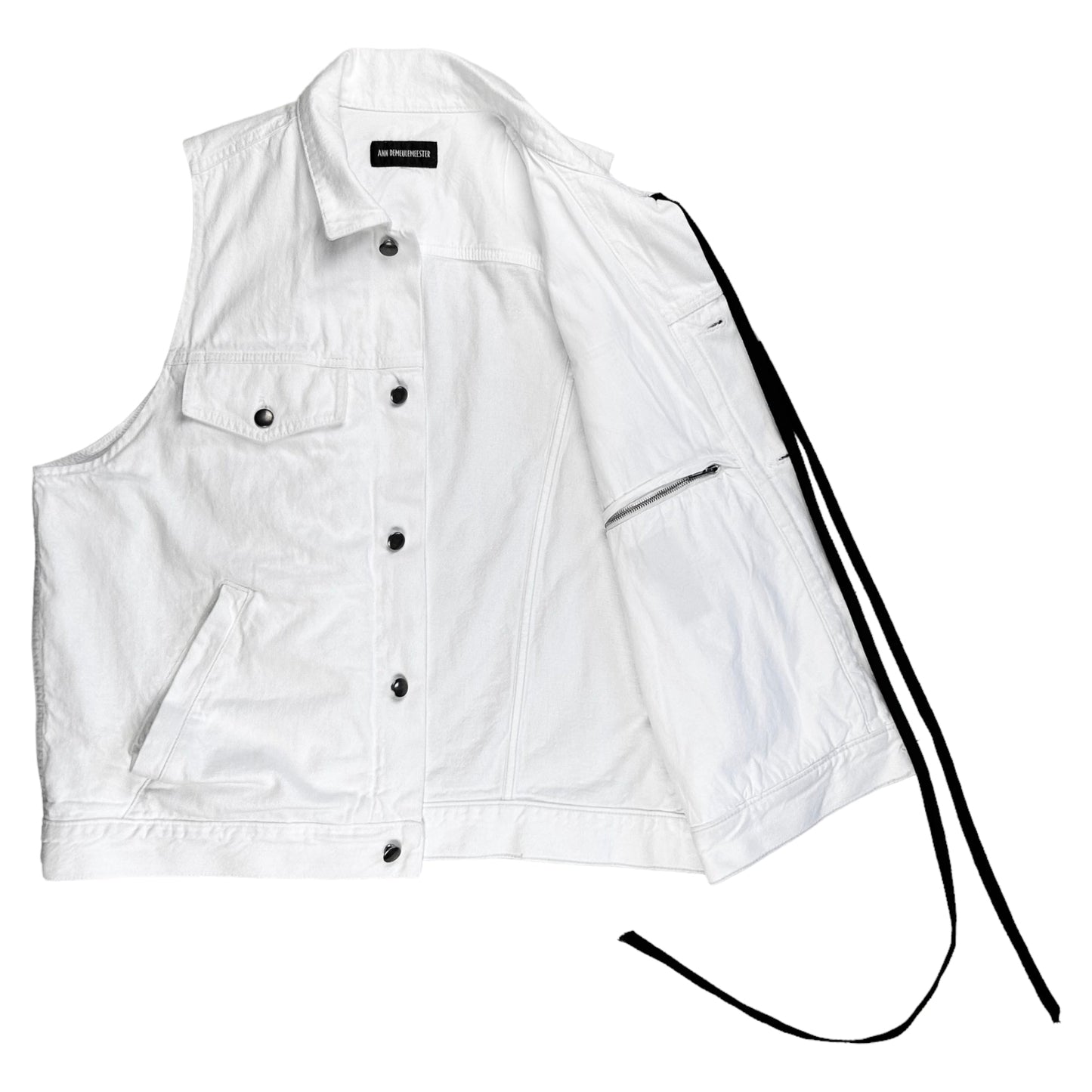Ann Demeulemeester Benoit Denim Vest - SS22