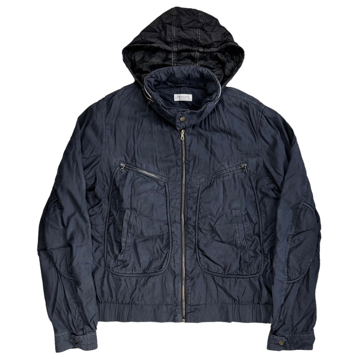 Dries Van Noten Collar Zip Flight Jacket