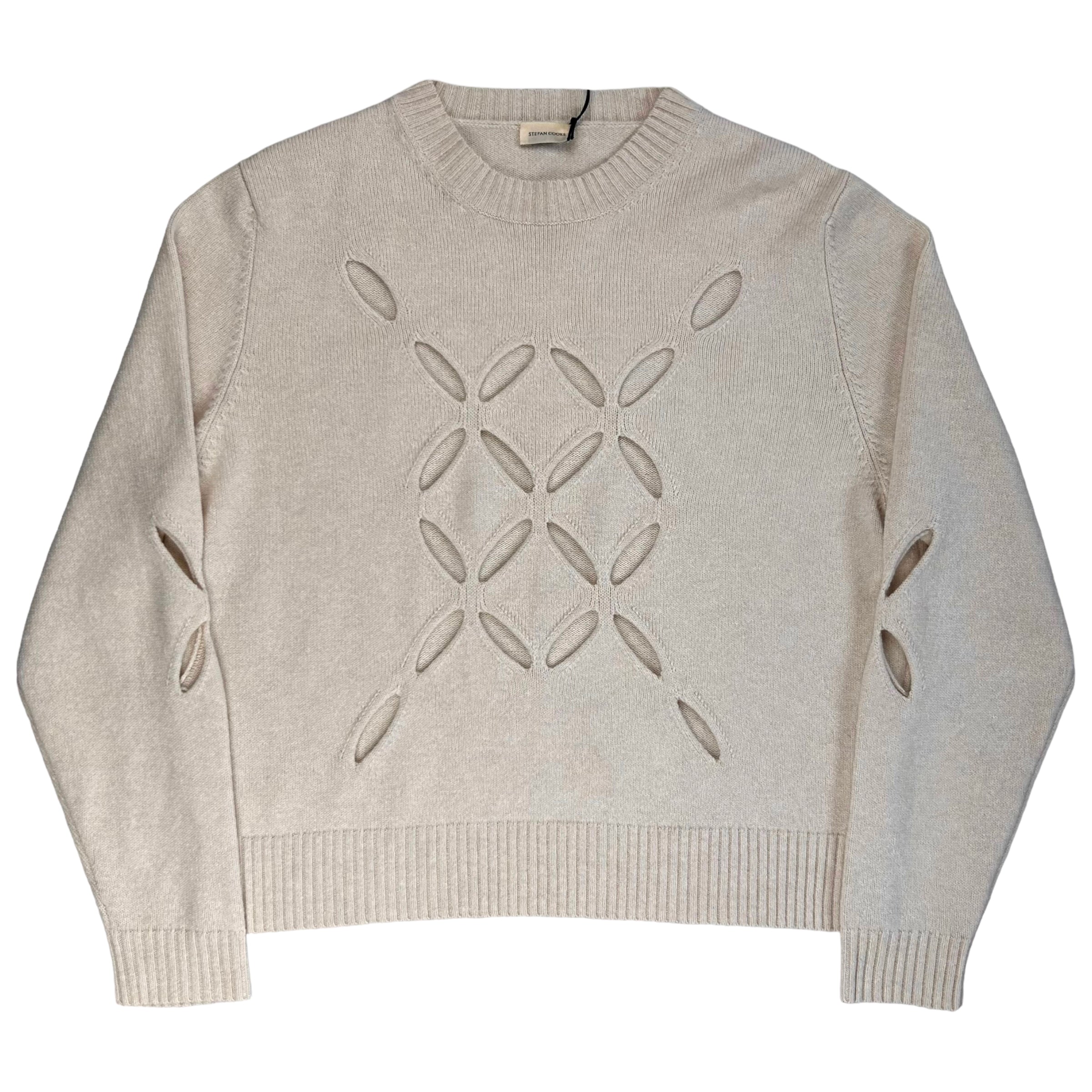 Stefan Cooke Slashed Knit Sweater - AW22 – Vertical Rags