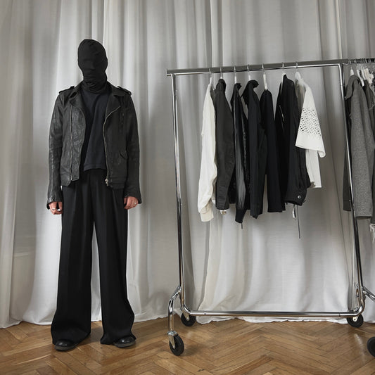 Rick Owens Strutter Biker Leather Jacket - SS09