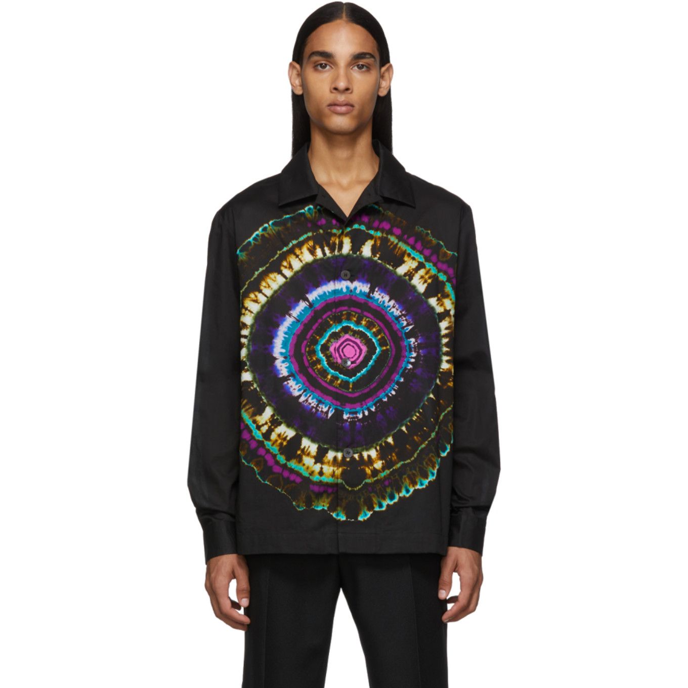 Dries Van Noten Tie Dye Print Shirt - AW19