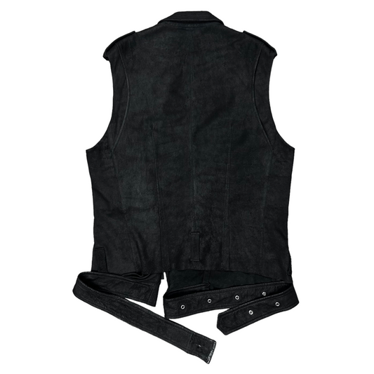 Haider Ackermann Belted Blister Vest - SS11
