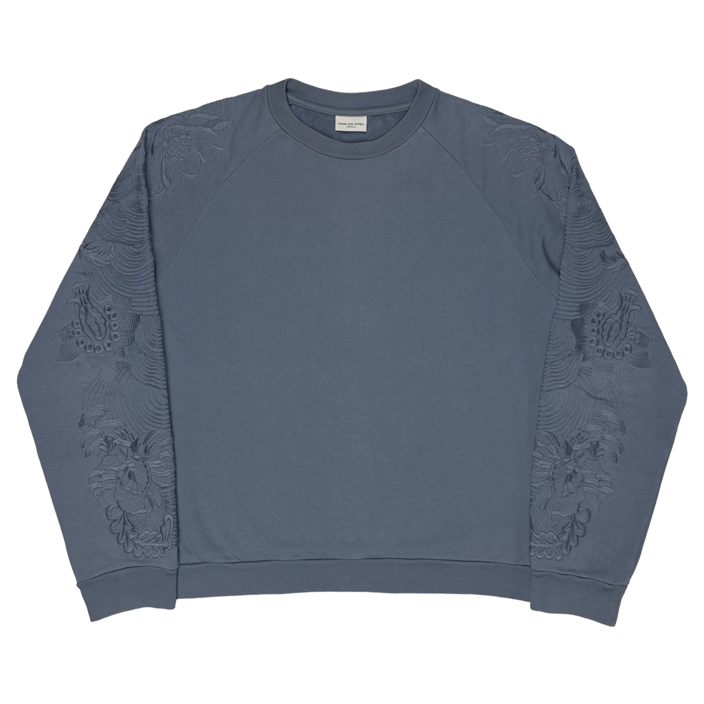 Dries Van Noten Sleeve Embroidery Sweater - SS18 – Vertical Rags