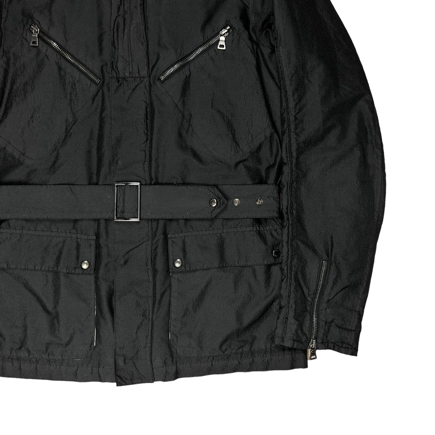 Prada Belted Metal Field Jacket