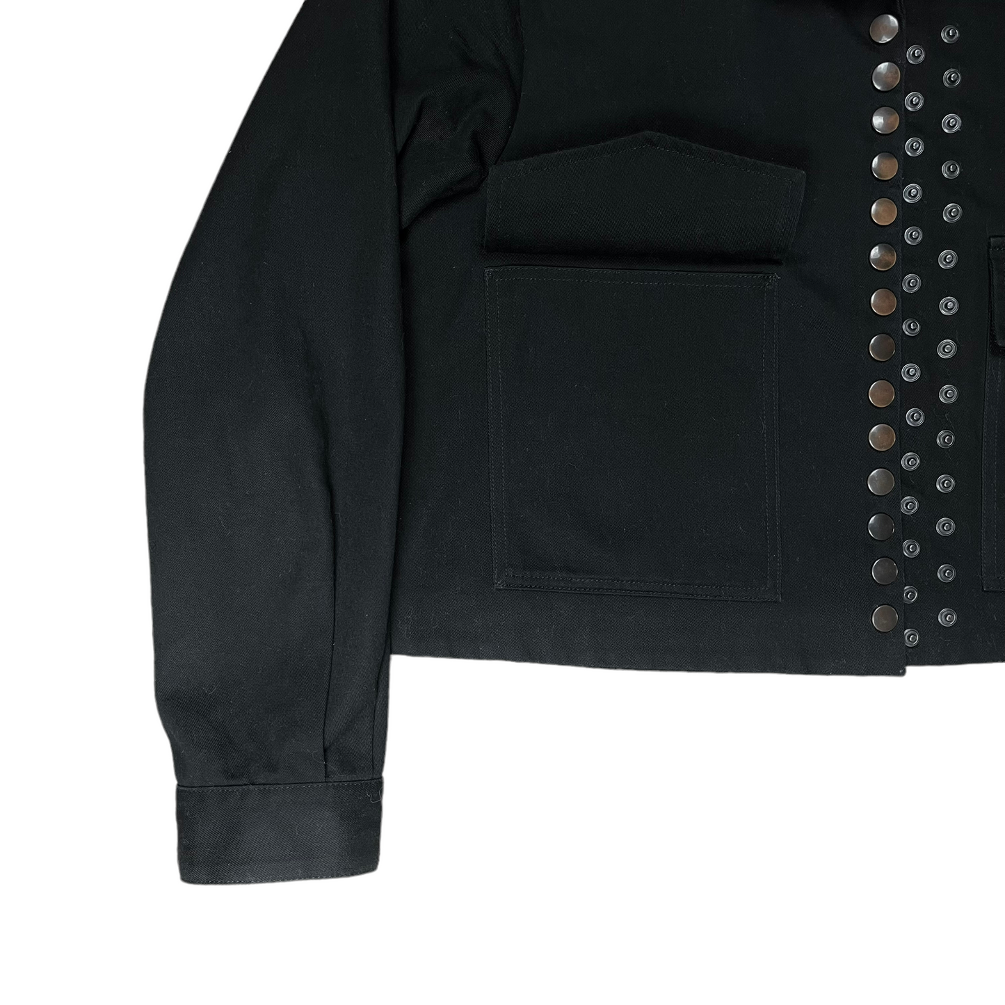 Dries Van Noten Cropped Multi Snap Button Jacket - AW19