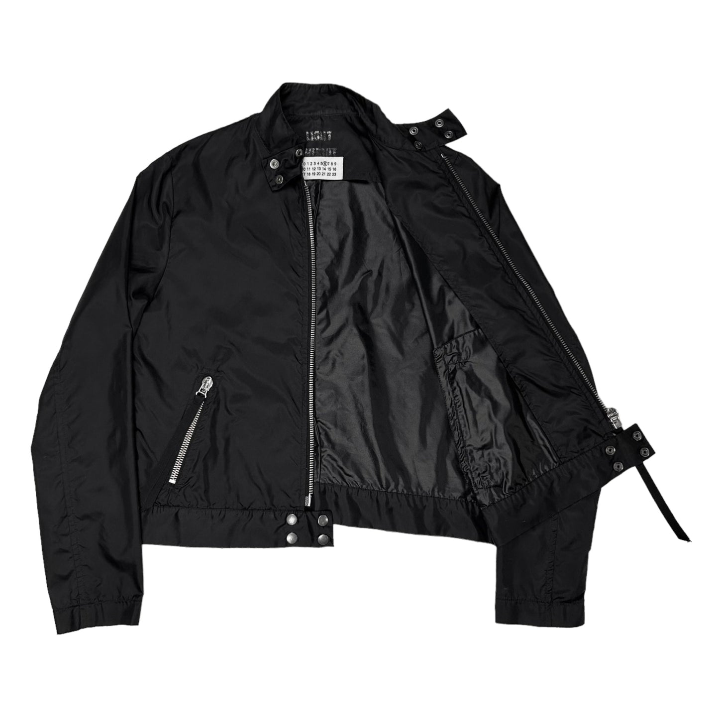 Maison Martin Margiela Zip Flight Jacket Black