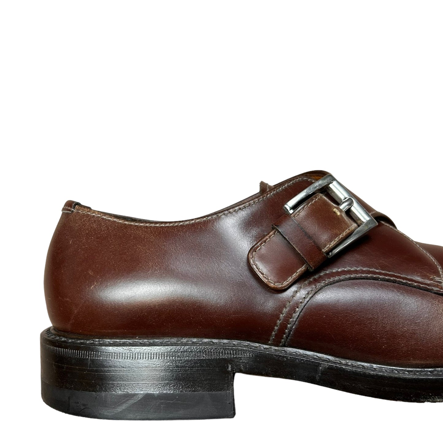 Prada Monk Strap Buckle Derbies