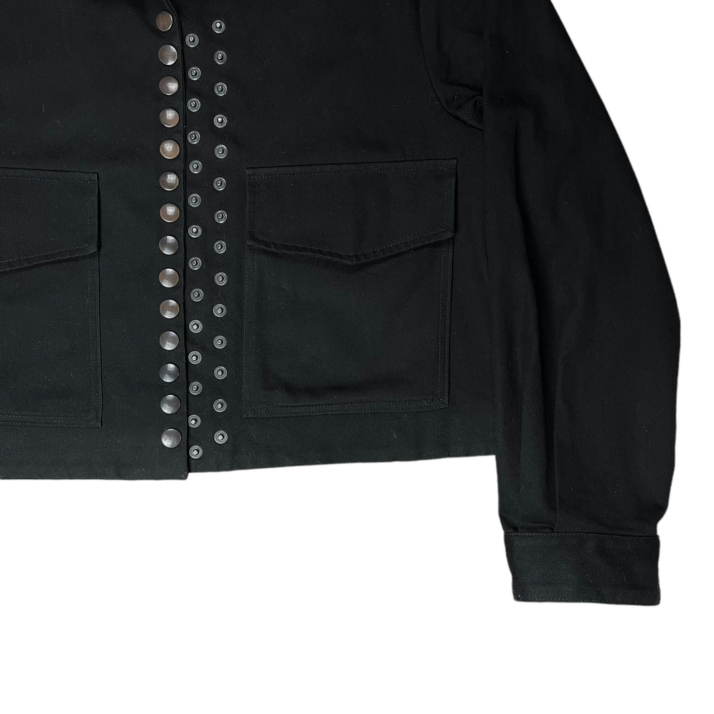 Dries Van Noten Cropped Multi Snap Button Jacket - AW19