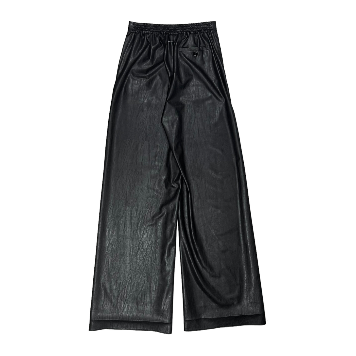 Maison Margiela MM6 Hybrid Waist Vegan Leather Pants - AW21