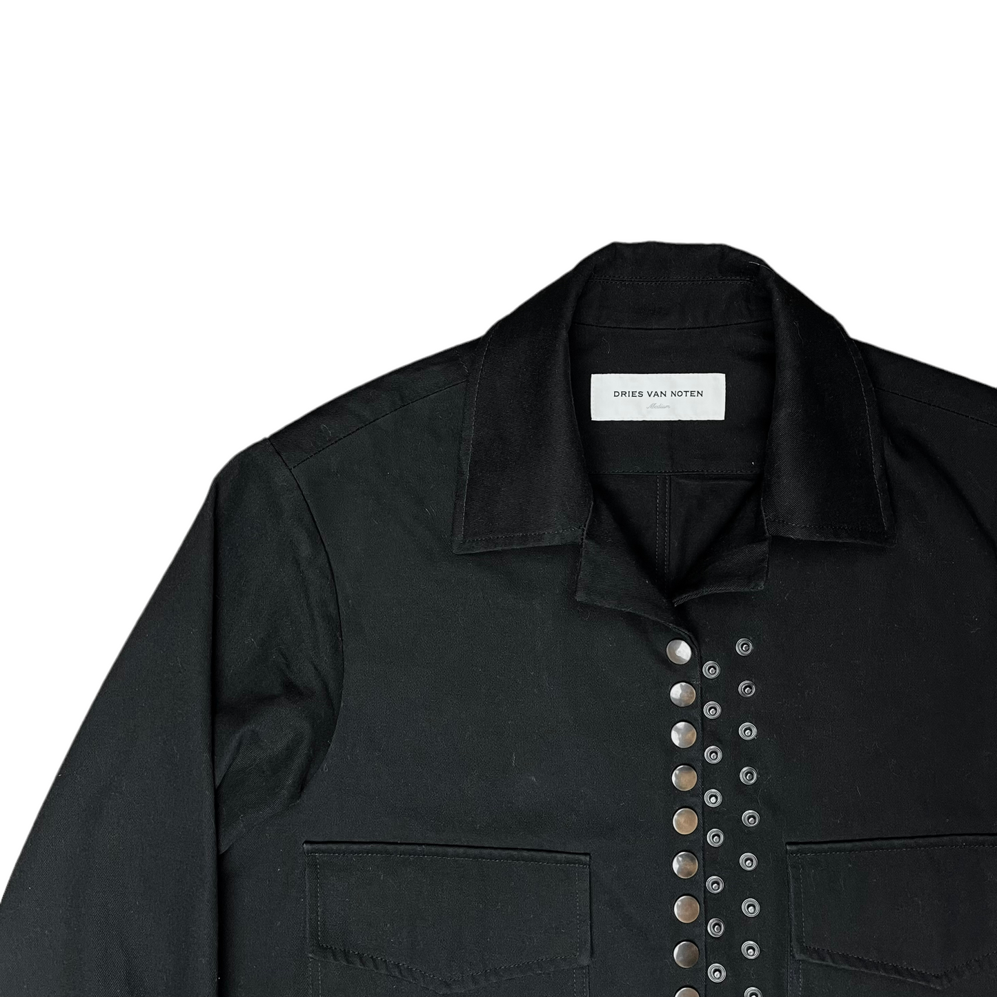 Dries Van Noten Cropped Multi Snap Button Jacket - AW19