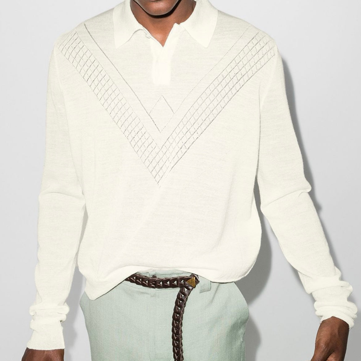 Jil Sander Ajour Polo Sweater - AW20