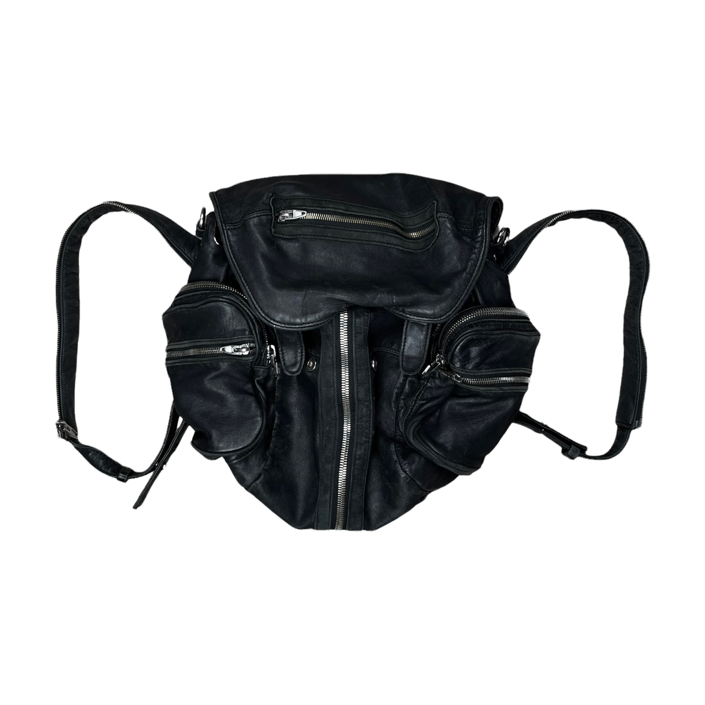 Alexander Wang Leather Hybrid Zip Bag – Vertical Rags