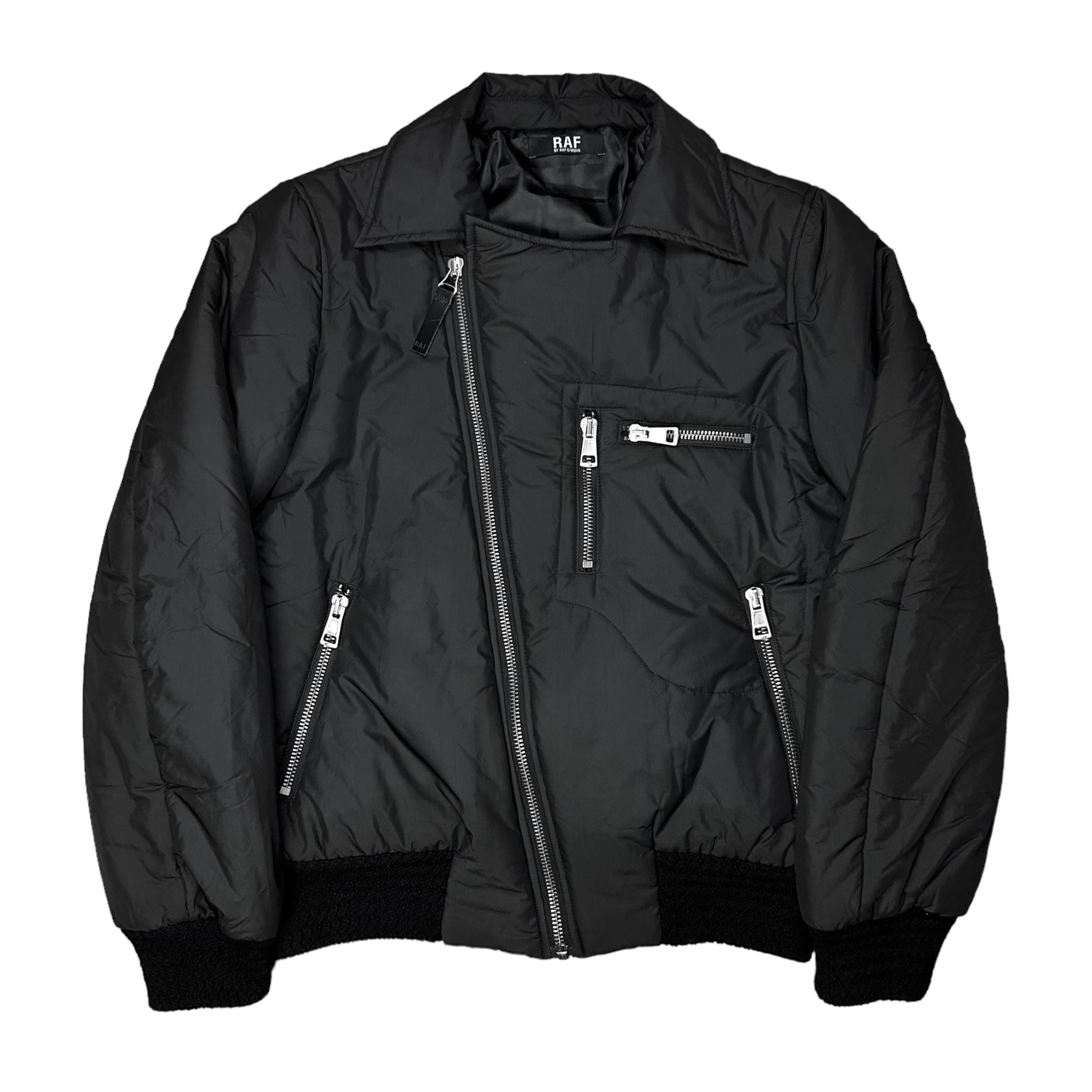 Raf by Raf Simons Multi Zip Puffer Jacket - AW06 – Vertical Rags Raf by Raf Simons Multi Zip Puffer Jacket - AW06 – Vertical Rags