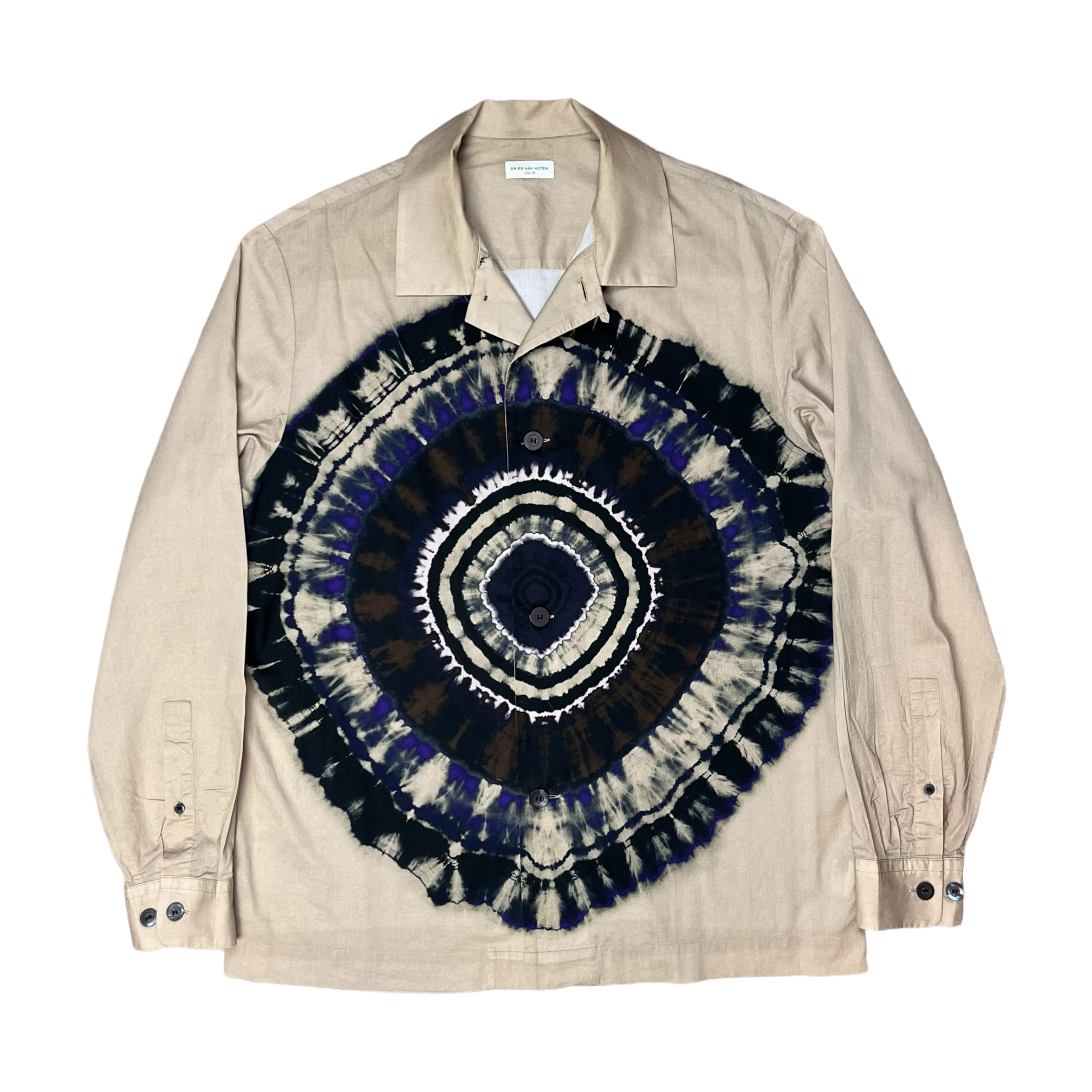 Dries Van Noten Tie Dye Print Shirt - AW19 – Vertical Rags