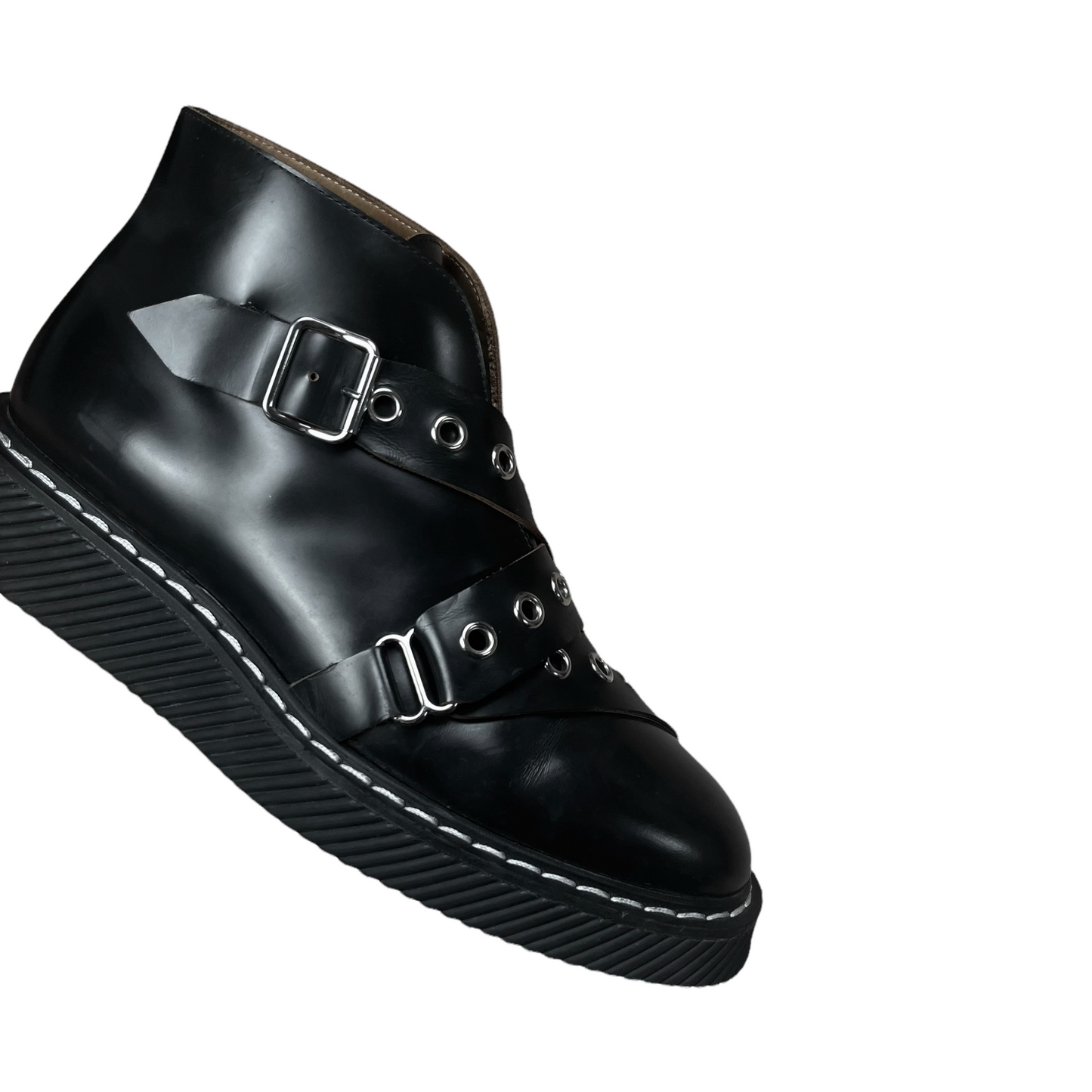 Jil Sander Monk Strap Creeper Boots - SS19