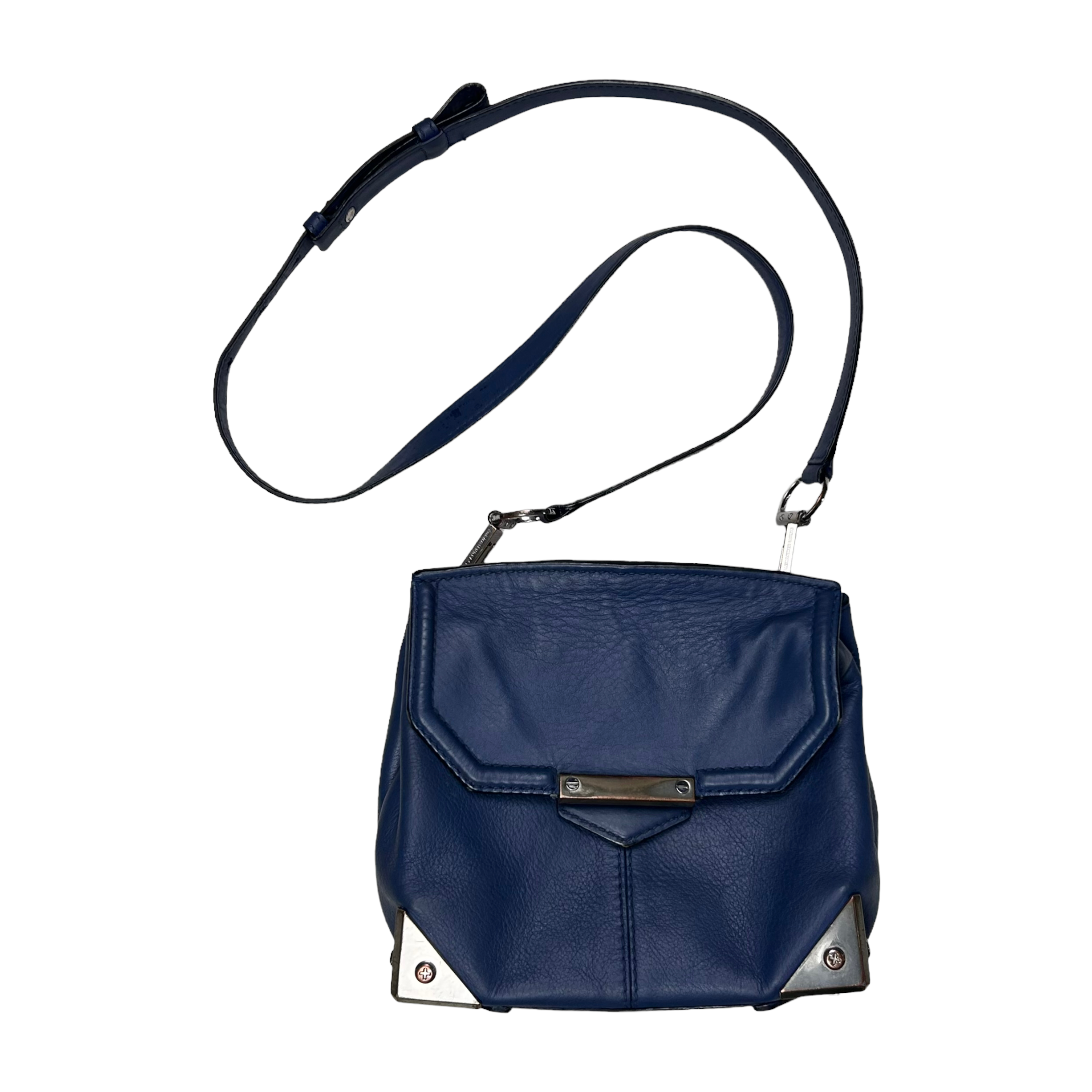 Alexander Wang Blue Rubber Prisma Tote Alexander Wang