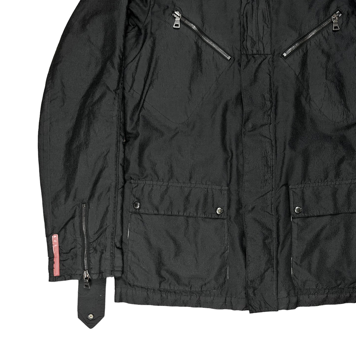 Prada Belted Metal Field Jacket
