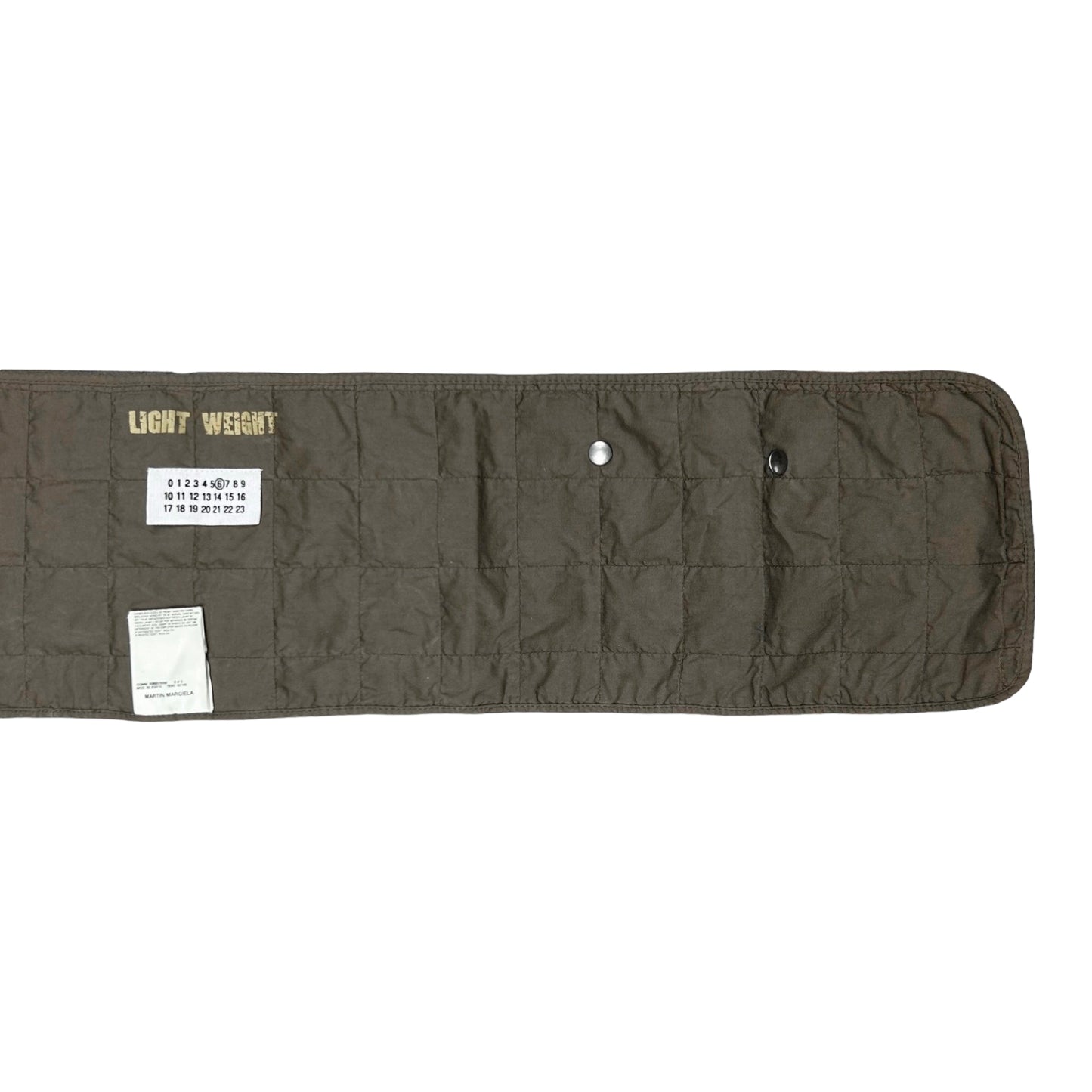 Maison Martin Margiela Military Snap Button Scarf