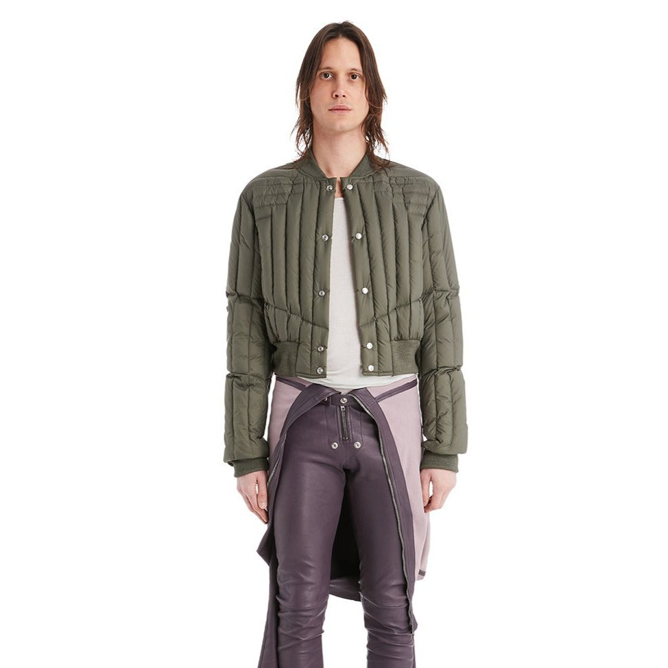 Rick Owens Gethsemane Quilted Liner Bomber Jacket - AW21