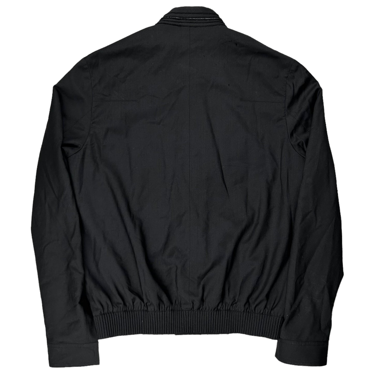 Dior Homme Fringed Plissee Layer Bomber Jacket - SS12