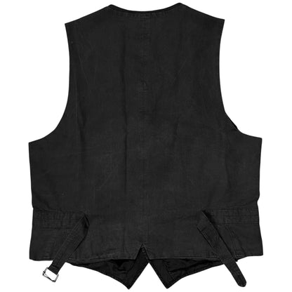 Dries Van Noten Overdyed Linen Waistcoat - 90s