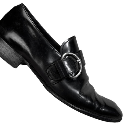 Prada Buckled Loafers