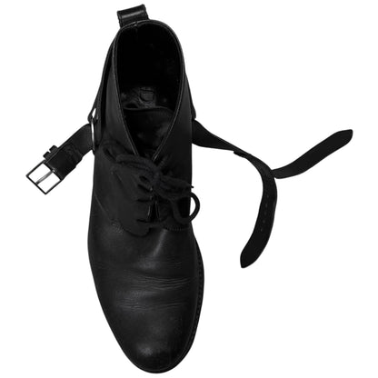 Dior Homme Harness Dual Strap Mid Top Boots - AW11