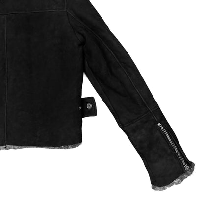 MM6 Maison Martin Margiela Shearling Moto Jacket - AW14