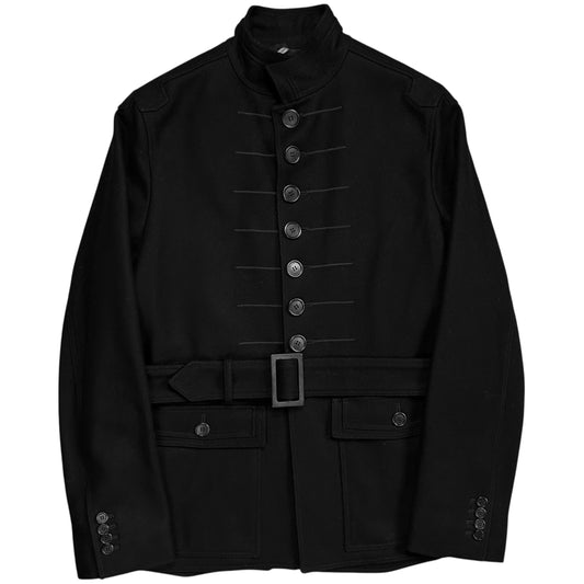 Dior Homme Belted Napoleon Wool Jacket - AW08