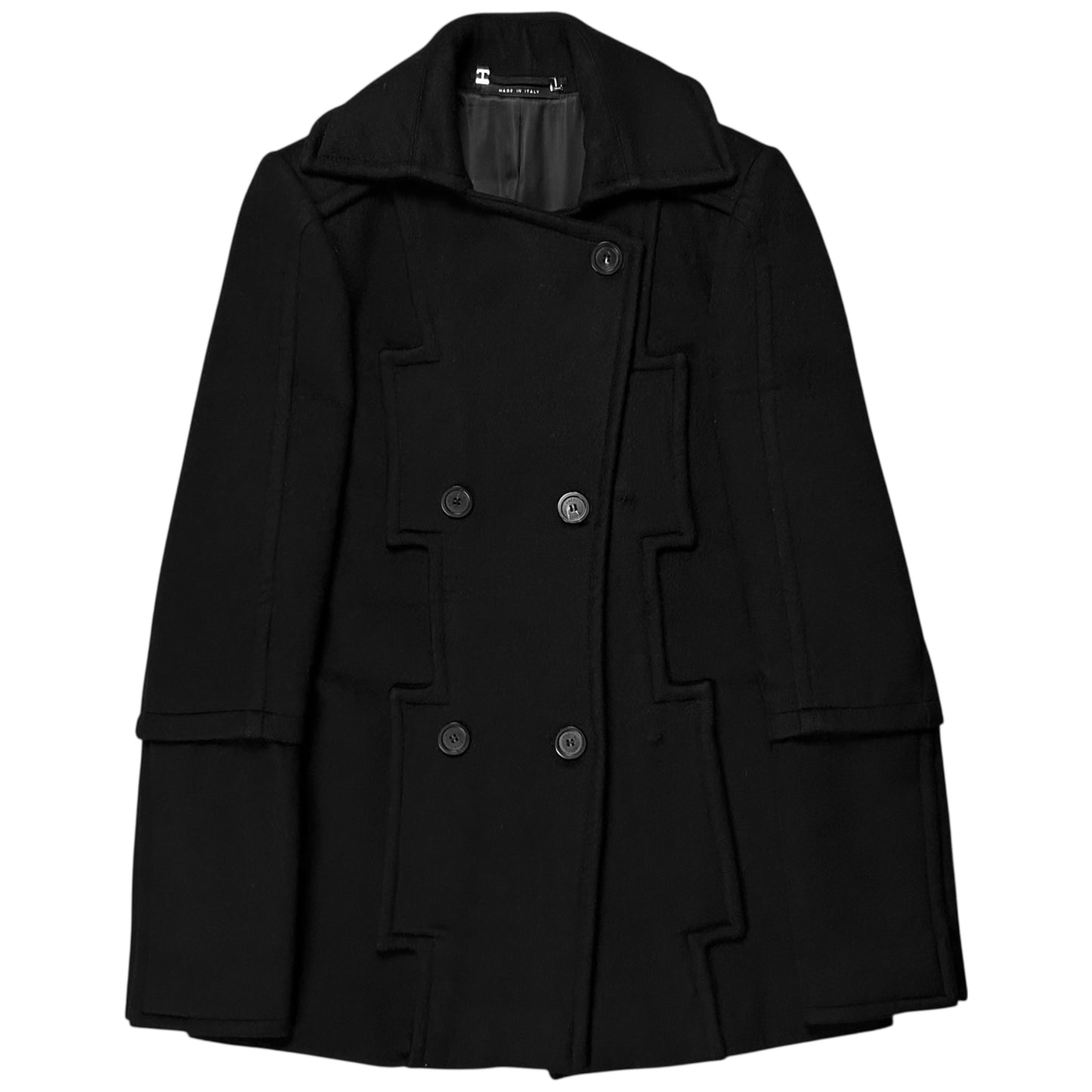 Gucci by Tom Ford Notched Panel Caban Jacket - AW04